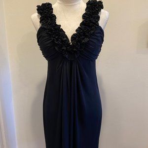 MAGGY LONDON BLACK COCKTAIL DRESS - SIZE 8
